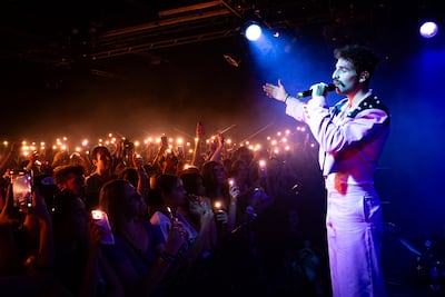 Palestinian musician Saint Levant is one of the headliners for the debut Mahrajan Festival in London. Getty Images