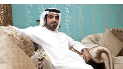 Mohammad Al Kamali, at home in Mirdif, says residents of the UAE are left wanting for nothing. Razan Alzayani / The National