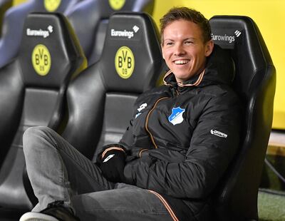 Hoffenheim's 30=year-old manager Julian Nagelsmann. Martin Meissner / AP Photo