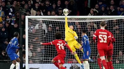 CHELSEA RATINGS: Fine save low down to his right to deny Dias goal in first half. Tipped over Danns header in extra-time. No chance with Van Dijk’s late winner. Both keepers had excellent games at Wembley. PA