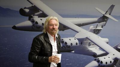 A reader praises Sir Richard Branson’s support for the space port project in Abu Dhabi. Reed Saxon / AP