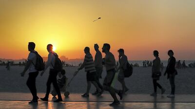 There are so many different cultures in the UAE you can’t help but graduate from here with a deeper knowledge of the world Pawan Singh / The National