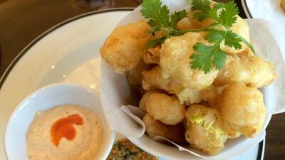 Firebird Diner-Popcorn Shrimp for Stacie Johnson restaurant review. Stacie Johnson/ The National