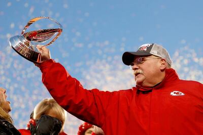 Kansas City Chiefs head coach Andy Reid. AP Photo