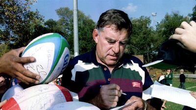 Colin Meads, pictured in 1995 serving as team manager for New Zealand, has died at the age of 81. Juda Ngwenya / Reuters file shot