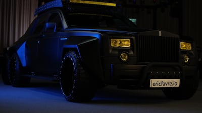 The six-wheeled Rolls-Royce Phantom features a 3,570mm wheelbase, and 5,834mm overall length. EPA