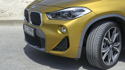 The X2 pictured, the sDrive20i, has 192hp. Khushnum Bhandari for The National