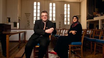 Chris Chivers and Anjum Anwar have worked hard to boost understanding between Blackburn’s white and Muslim communities.