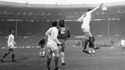 The FA Cup final between Chelsea and Leeds United at Wembley. Getty
