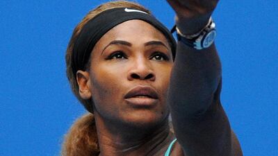 Serena Williams has 20 grand slam titles in her career, third most in history. Wang Zhao / AFP