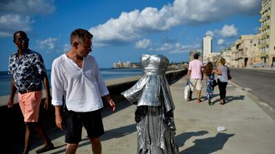 The Havana Biennial was created in 1984 to promote artists from the developing world. AFP