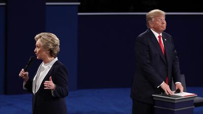 Presidential candidates Hillary Clinton and Donald Trump. Win McNamee / Getty Images