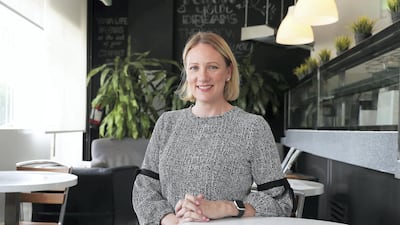 Christina Slyper says she tries to make sure that Zest, her healthy eating cafe and delivery service, is competitively priced. Pawan Singh / The National