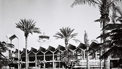 Bateen Airport opened in the late 1960s and still operates today. Courtesy Ron McCulloch