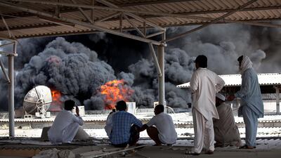 Fires are often caused by faulty electrics, shoddy maintenance or by fires that were deliberately lit to burn rubbish. Silvia Razgova / The National