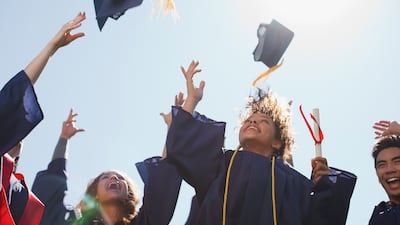 Saving for a child's university education can be a financial burden for some parents. Getty Images