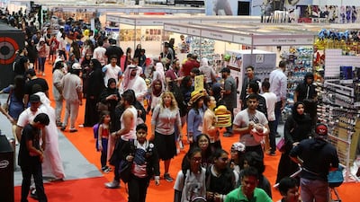 Much was on offer for the legions of fans looking to snap up original artwork and movie memorabilia, with more than 300 exhibitors across the show floor, shop and ship comics village, Manga town and Dubai culture artists’ alley. Pawan Singh / The National