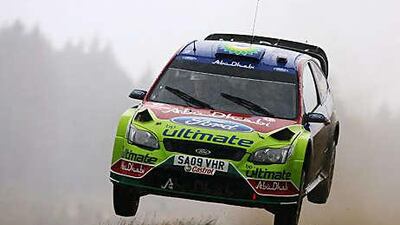Mikko Hirvonen of the BP Ford Abu Dhabi team will be looking for a repeat of his win at Rally Finland last year.