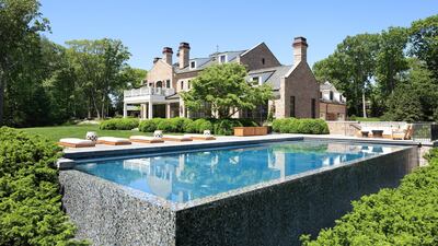 112 Woodland Road, Brookline, Massachusetts is currently on the market for $33.9 million. Courtesy Landry Design Group