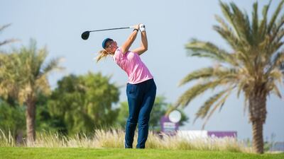 Emily Kristine Pedersen shot an even par second round to share the lead heading into the final round at the Saudi Ladies International. Courtesy Saudi Ladies International