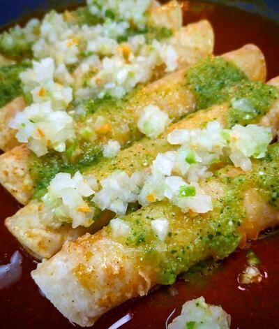 Mexican taquitos at Zoco