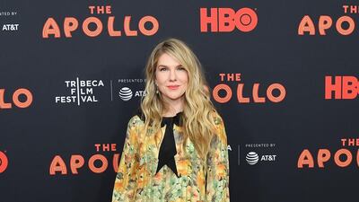 US actress Lily Rabe attends the screening for "The Apollo" during the 2019 Tribeca Film Festival on April 24, 2019. AFP