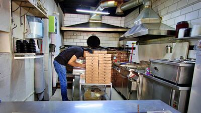 Takeaway orders account for 20 per cent of the business's sales. Courtesy Charlie Faulkner