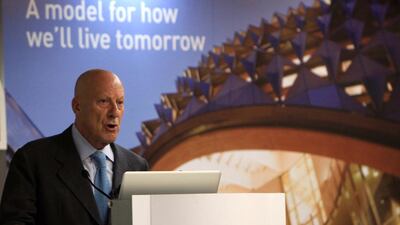 The London-based architectural firm, where Sir Norman Foster is the chairman and founder, designed Masdar City in Abu Dhabi. Ravindranath K / The National