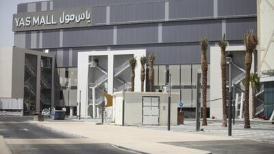 Yas Mall opens this week, complete with a restaurant where food is delivered by rollercoaster. Photo: Lee Hoagland / The National