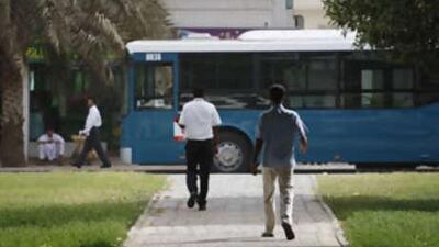 Bus shelters with air conditioning are in the works for next summer in Abu Dhabi.