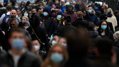 One in 30 people in London now have Covid-19. AP