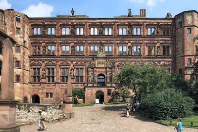 The ruins of Heidelberg Castle, one of the attractions on Assadollah Assadi's list. Getty