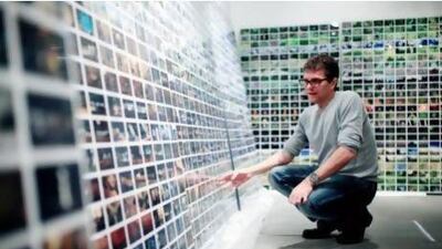 Roberto Lopardo's Mapping series, which started in Dubai, involves spending 24 hours in an area and taking a photo every minute. Sarah Dea / The National