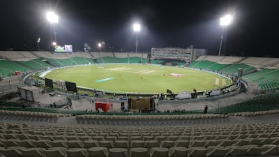 The Qaddafi Stadium in Lahore is one of two venues for the opening stage of the Pakistan Super League. EPA