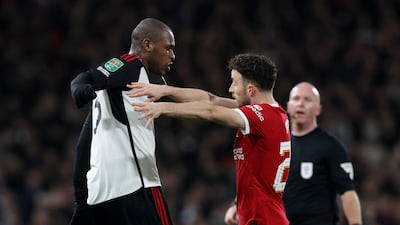 SUBS: (On for Nunez 67’) Seemed to be at loggerheads with Diop from moment he cameon. No surprise when Fulham defender was booked for obvious foul on Portuguese. Reuters