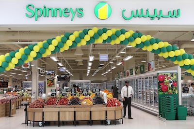 Spinneys first opened in the UAE in 1961, in Dubai's Al Nasr Square. Pawan Singh / The National