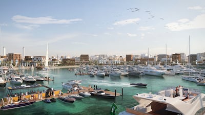 Facilities include a marina, opera house, museum and stadium.