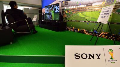 Fifa’s Asian commercial partners, including Sony, said they expected a ‘thorough investigation’ into corruption allegations over Qatar’s 2022 World Cup bid. Yoshikazu Tsuno /AFP