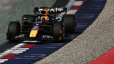 Red Bull's Max Verstappen during qualifying. AFP