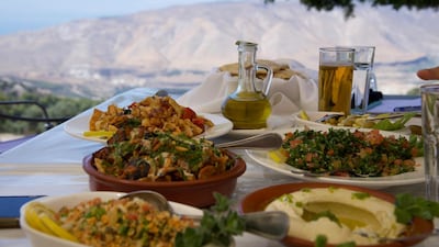 Lunch at Umm Qais Rest House. Photo: Nico Dingemans