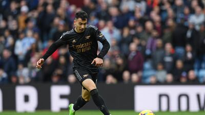SUBS: Gabriel Martinelli (Trossard, 68’) - 7, Brought some extra life to Arsenal’s play from the moment he was introduced and ran through to score the final goal. Getty