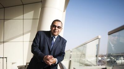 Writer Ahmed Khaled Towfik brings a Middle Eastern sci-fi perspective to the Emirates Airline Festival of Literature. Sarah Dea / The National