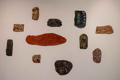 Eman Al Hashemi’s The Horizon We Inherit at Iris Projects explores how familiar features of the UAE’s urban landscape become embedded in memory. Ryan Lim for The National