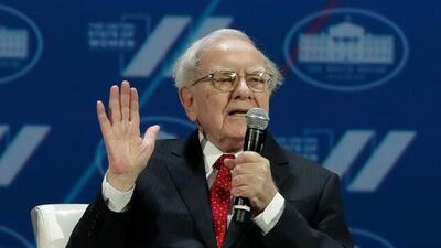Mr Buffett told CNBC that "some of the reported details are not correct" but confirmed that Berkshire did have talks with Uber. Yuri Gripas / AFP