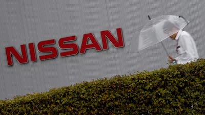 The Nissan company's headquarters in Yokohama, Tokyo. Toru Yamanaka/ AFP