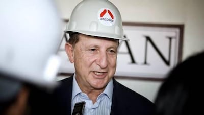 Arabtec shares jumped 2.3 per cent to Dh1.33 on the Dubai Financial Market. Lauren Lancaster / The National