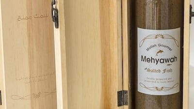 The gourmet shop sells a variety of salted fish, which long ago travellers used to eat on their journeys because the delicacy was easy to carry. Antonie Robertson / The National