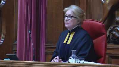 Lady Chief Justice Baroness Carr at the Royal Courts of Justice. PA