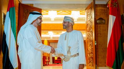 Sheikh Abdullah and Mr Al Busaidi.