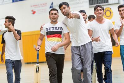 Most of Germany's regional cricket teams are populated by migrants and refugees, especially from countries including Pakistan and Afghanistan. Getty Images